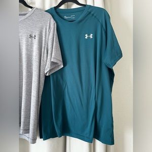 Under Armour Heat Gear Teal shirt Men’s L